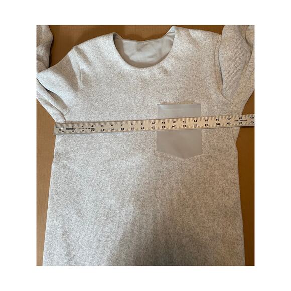 ARC'TERYX SWEATER XS GRAY COVERT POCKET FRONT ATHENA GREY HEATHER FLEECE - Picture 11 of 12